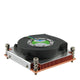 Dynatron R-18 Processor Køler 8 cm Sort, Sølv
