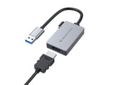 Conceptronic ABBY22G USB grafisk adapter 1920 x 1080 pixel Grå