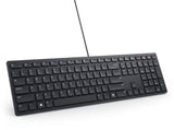 DELL KB525C tastatur Kontor USB QWERTY Nordisk Sort