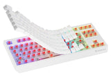 GENESIS Thor 230 TKL White Wireless Outemu Red tastatur Spil USB + RF Wireless + Bluetooth QWERTY US engelsk Hvid