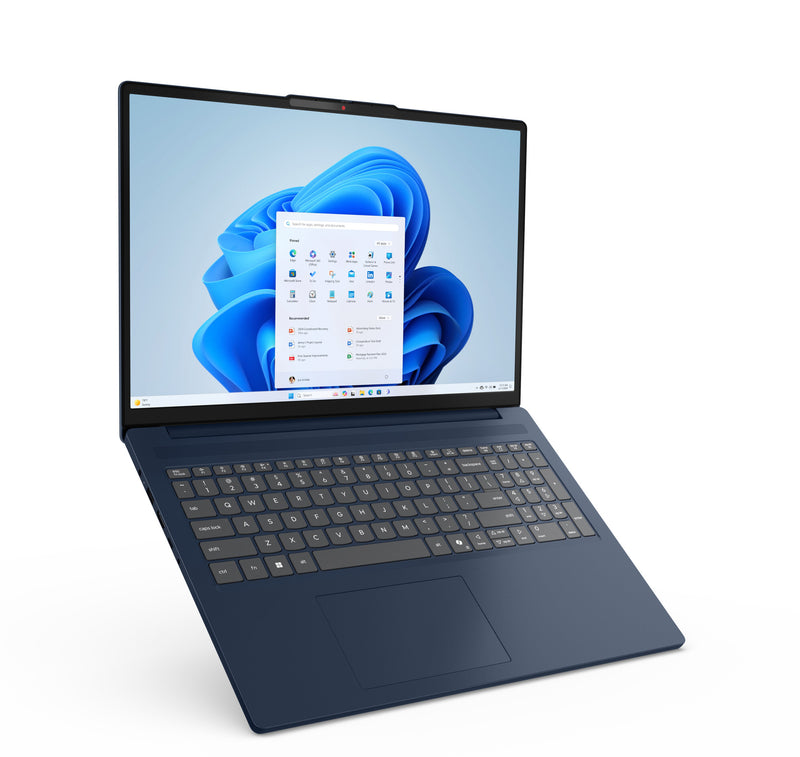 Lenovo IdeaPad Slim 3 16ARP10 AMD Ryzen™ 7 170 Laptop 40,6 cm (16") WUXGA 16 GB DDR5-SDRAM 1 TB SSD Wi-Fi 7 (802.11be) Windows 11 Home Tysk Blå