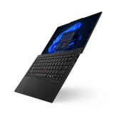 Lenovo ThinkPad X1 Carbon Gen 13 Aura Edition Intel Core Ultra 7 255U Laptop 35,6 cm (14") WUXGA 32 GB LPDDR5x-SDRAM 1 TB SSD Wi-Fi 6E (802.11ax) Windows 11 Pro Tysk Sort