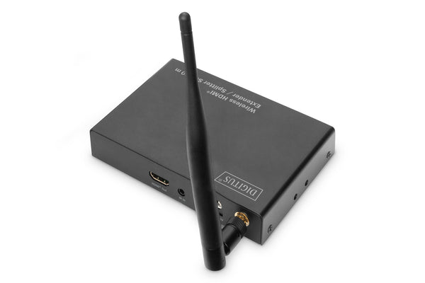 Digitus DS-55315 AV forlænger AV-modtager Sort