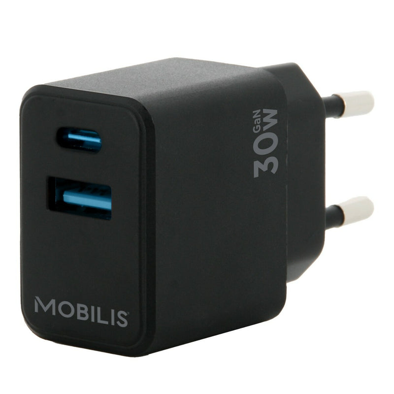 Mobilis 001362 oplader til mobil enhed Universel Sort Vekselstrøm Automatisk