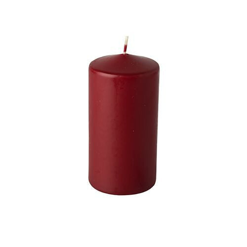 Papstar 17993 vokslys Rund Bordeaux 6 stk
