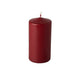 Papstar 17993 vokslys Rund Bordeaux 6 stk