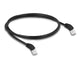 DeLOCK 80269 netværkskabel Sort 1 m Cat6a SF/UTP (S-FTP)