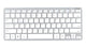 Inca IBK-569BT tastatur Hjem Bluetooth Metallic, Sølv