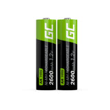 Green Cell GR05 husholdningsbatteri Genopladeligt batteri AA Nikkel-Metalhydrid (NiMH)