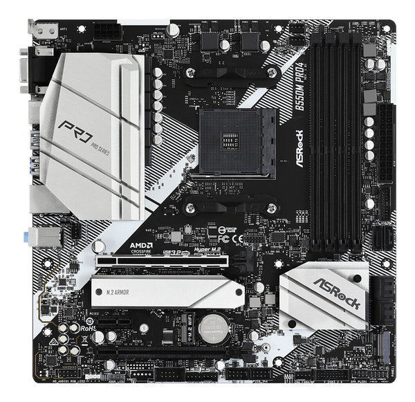 Asrock B550M Pro4 AMD B550 Stik AM4 micro ATX
