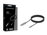 Conceptronic ABBY10G videokabel adapter 2 m USB Type-C HDMI Grå