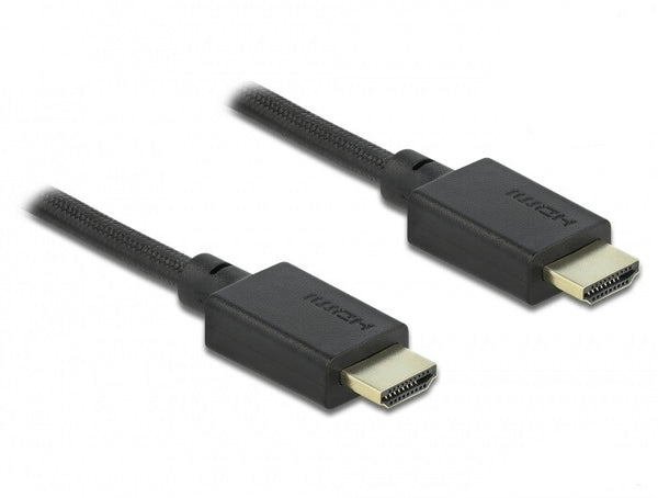 DeLOCK 85388 HDMI-kabel 2 m HDMI Type A (Standard) Sort