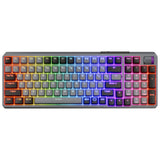Cooler Master Peripherals MK770 tastatur Universel USB + RF Wireless + Bluetooth QWERTY Fransk Mørkegrå, Grå