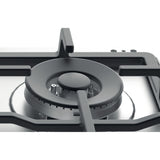 Whirlpool TGML 661 IX Rustfrit stål Indbygget 58 cm Gaskomfur 4 zone(s)