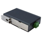 StarTech.com IES5102 netværksswitch Ikke administreret Fast Ethernet (10/100) Sort