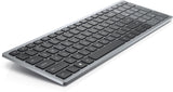 DELL KB740 tastatur Kontor RF trådløs + Bluetooth QWERTY Nordisk Grå, Sort