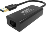 Vision TC-USBETH/BL netværkskort Ethernet