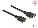 DeLOCK 87100 DisplayPort kabel 1 m Sort