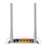 TP-Link TL-WR850N trådløs router Hurtigt ethernet Enkelt band (2,4 GHz) Grå, Hvid