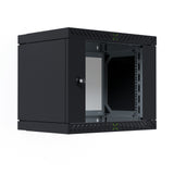 EFB Elektronik WGX-0906TS.G1 stativ 9U Vægmonteret stativ Sort