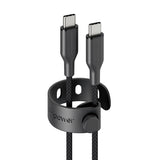 PanzerGlass empower™ by ® Racing 240W USB-C to USB-C Kabel | USB 2.0 | 2M | Space Black