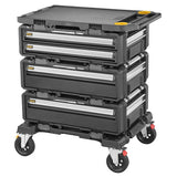 DeWALT DWST08510-1 værktøjskasse og kasse Aluminium, Plast Sort, Rustfrit stål, Gul