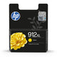HP 912XL Original Ink-blækpatron med høj kapacitet, gul