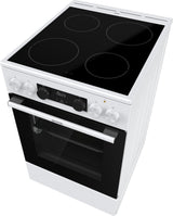 Gorenje GEC5C41WG Fritstående komfur Elektrisk Keramisk Hvid