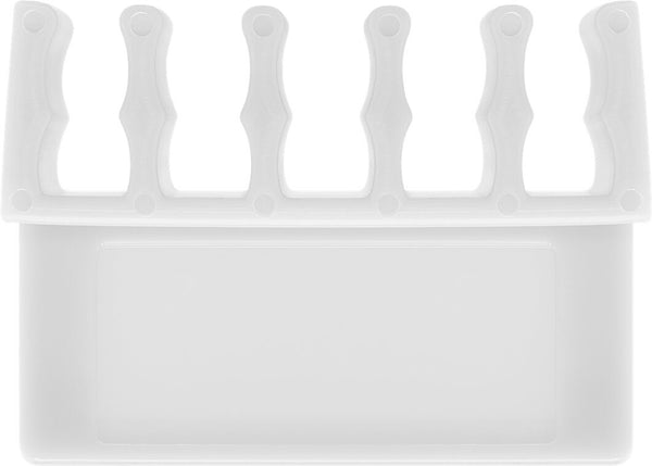 Goobay 70431 kabelorganisator Skrivebord Kabelholder Hvid 2 stk