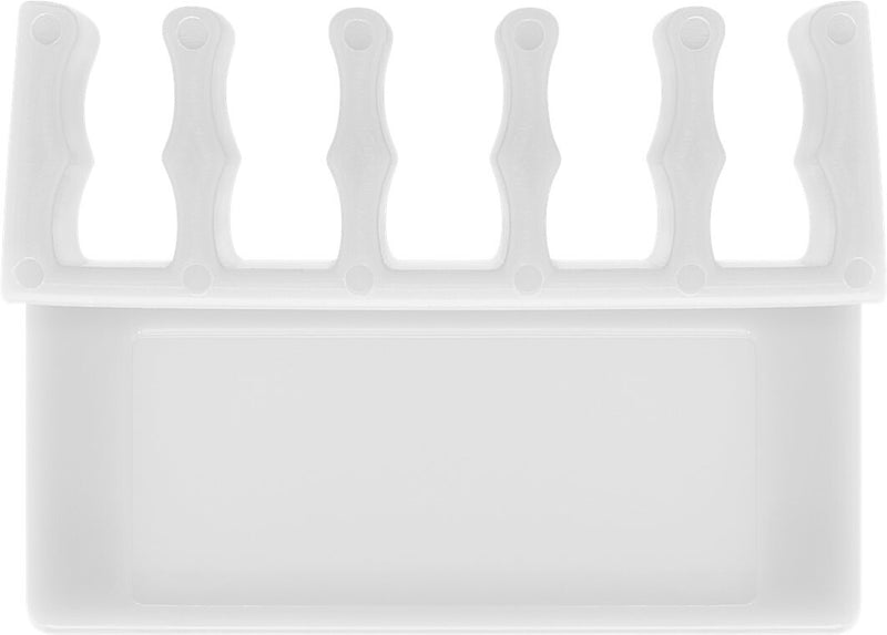 Goobay 70431 kabelorganisator Skrivebord Kabelholder Hvid 2 stk