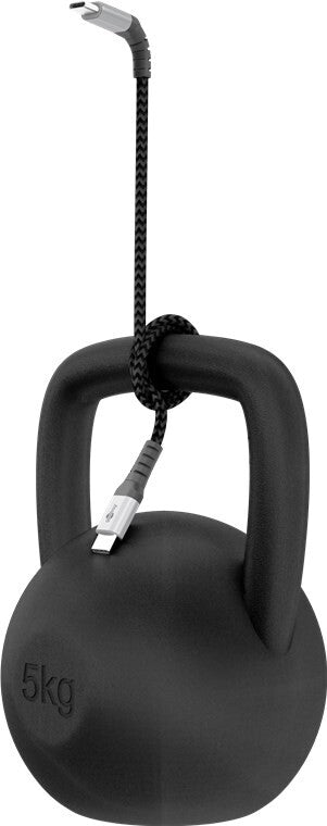 Goobay 49272 Lightning kabel 2 m Sort, Grå