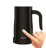 Krups XL1008 Automatisk mælkeskummer/varmer Sort