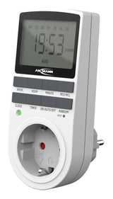 Ansmann 1260-0006 elektronisk tæller Hvid Daglig/ugentlig timer
