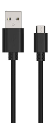 Ansmann 1700-0129 USB-kabel 1 m USB A Micro-USB B 0,48 Gbit/sek. Sort