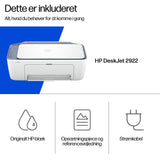 HP DeskJet 2922 Trådløst All-in-One Farve Printer