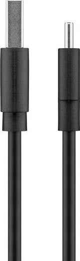 Goobay 59122 USB-kabel USB 2.0 2 m USB A USB C 0,48 Gbit/sek. Sort