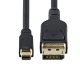 StarTech.com DP14MDPMM10F DisplayPort kabel 3 m Mini DisplayPort Sort