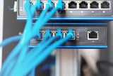 Digitus DN-651118 netværksswitch Ikke administreret L2 Gigabit Ethernet (10/100/1000) Sort, Blå