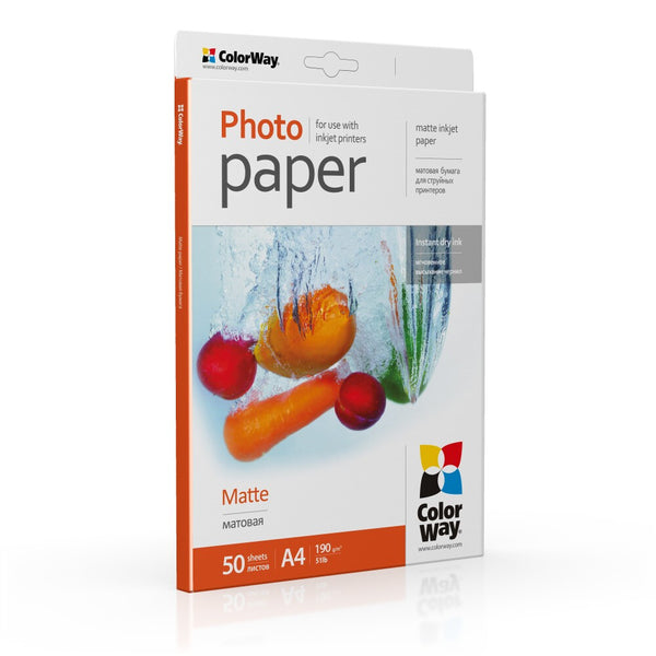 Colorway PM190050A4 fotopapir A4 Mat