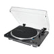 Audio-Technica AT-LP70XBT Bæltedrevet pladespiller Sort, Sølv Fuld automatisk
