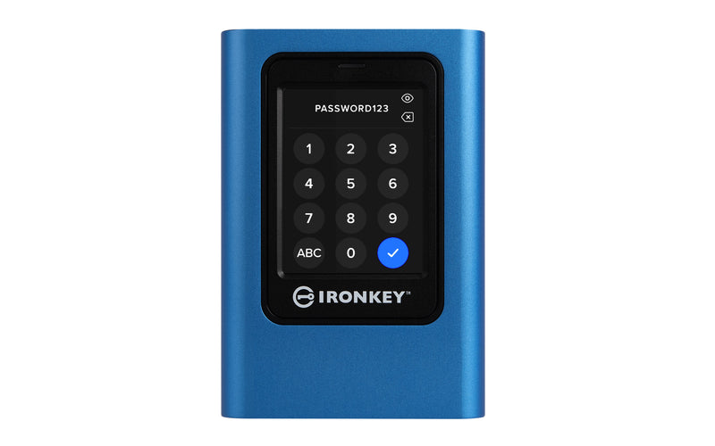 Kingston Technology IronKey 960GB Vault Privacy 80 XTS-AES 256-bit krypteret ekstern SSD