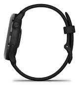 Garmin vívoactive 6 3,05 cm (1.2") AMOLED 42 mm Digital 390 x 390 pixel Berøringsskærm Sort Wi-Fi GPS (satellit)
