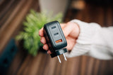 Verbatim 30238 oplader til mobil enhed Universel Sort Vekselstrøm Hurtig opladning Indendørs