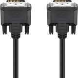 Goobay 93573 DVI kabel 1,8 m DVI-D Sort
