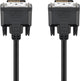 Goobay 93573 DVI kabel 1,8 m DVI-D Sort