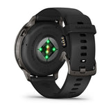 Garmin Venu 4 3,56 cm (1.4") AMOLED 45 mm Digital 454 x 454 pixel Berøringsskærm Sort Wi-Fi GPS (satellit)