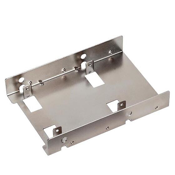 Silverstone SDP08 8,89 cm (3.5") Bærerpanel Metallic