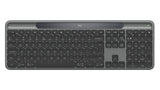 Logitech Signature Slim Solar+ K980 tastatur Universel RF trådløs + Bluetooth QWERTY UK international Grafit