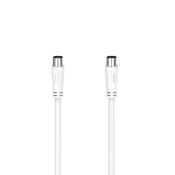 Hama 00205046 koaxial kabel 3 m Koaksial Hvid