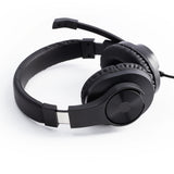Hama HS-P350 Headset Ledningsført Spil Sort